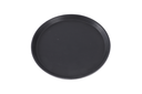 FG Anti-skid | Black Round Salver (Serving Tray)16in