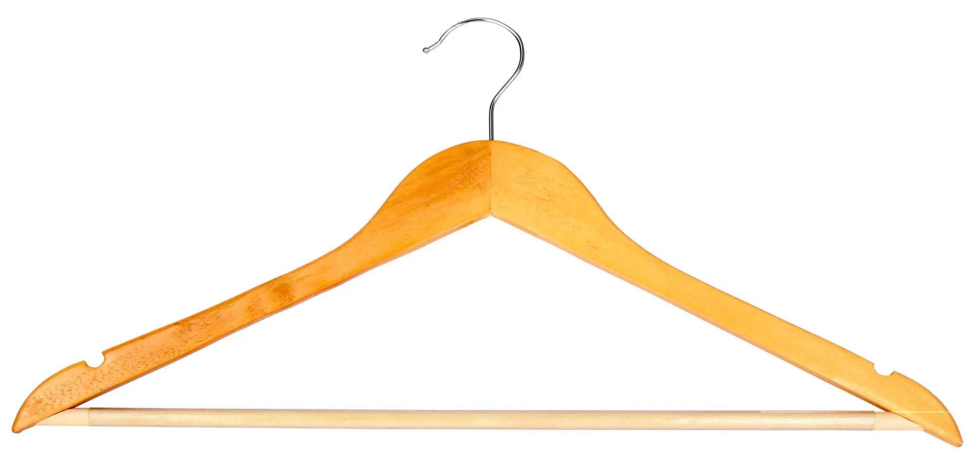 [PE1508] Hanger wooden A grade Natural Wood