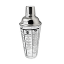 Manhattan Shaker with Recipes 400ml