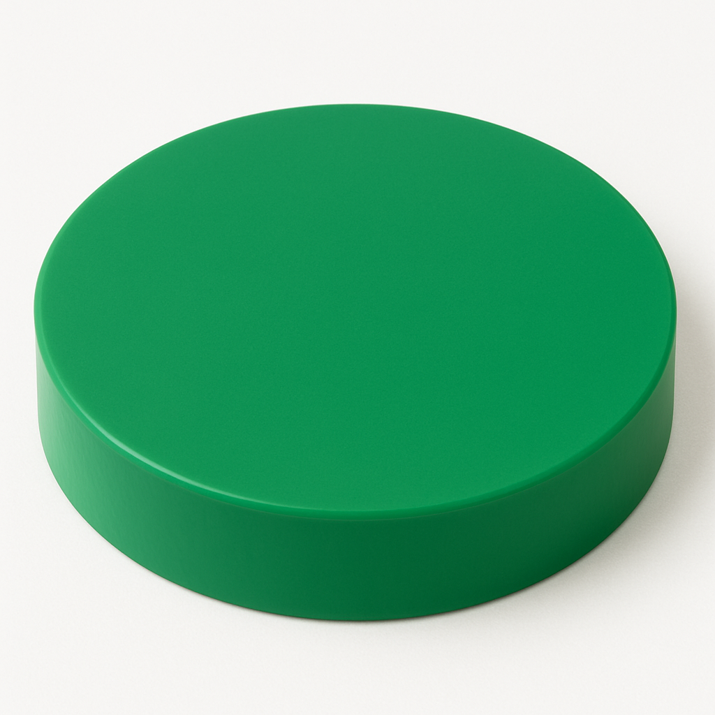 [HDR35-5-Green] NSF - HDPE Chopping Board  Round Green 14x2in.
