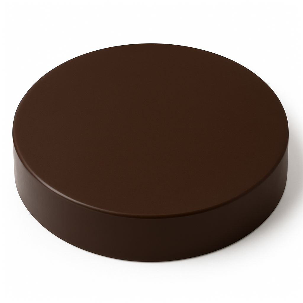 Chopping Board Round Brown 14x2in.