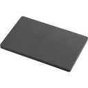 NSF - HDPE Chopping Board  Rectangular Black 12x18x2in.