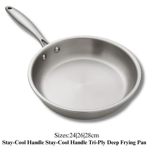 Stay-Cool Handle Tri-Ply Sauté Pan 28cm x H7cm